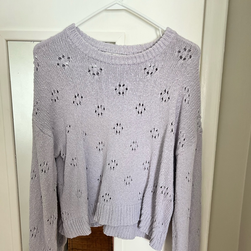 Madewell Lilac Sweater